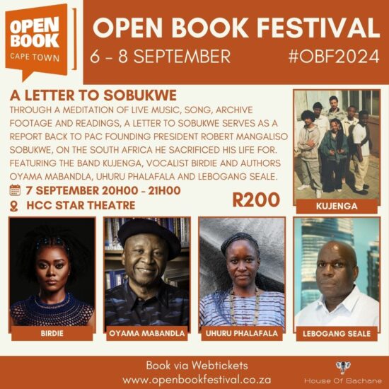 A LETTER TO SOBUKWE