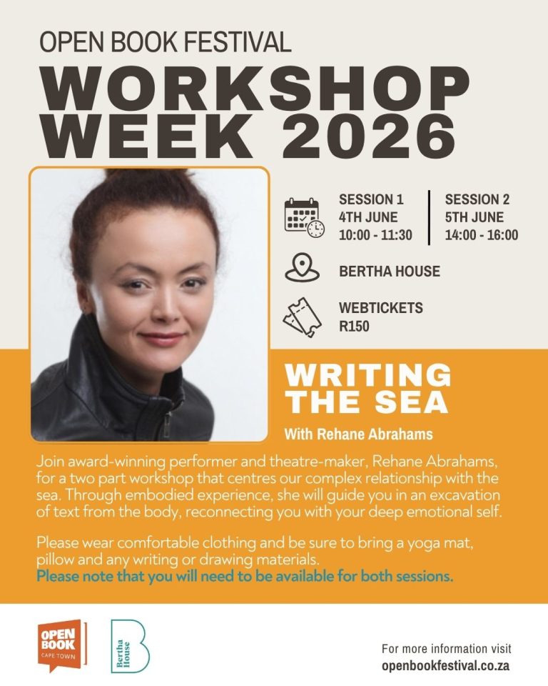 Writing the Sea - Rehane Abrahams