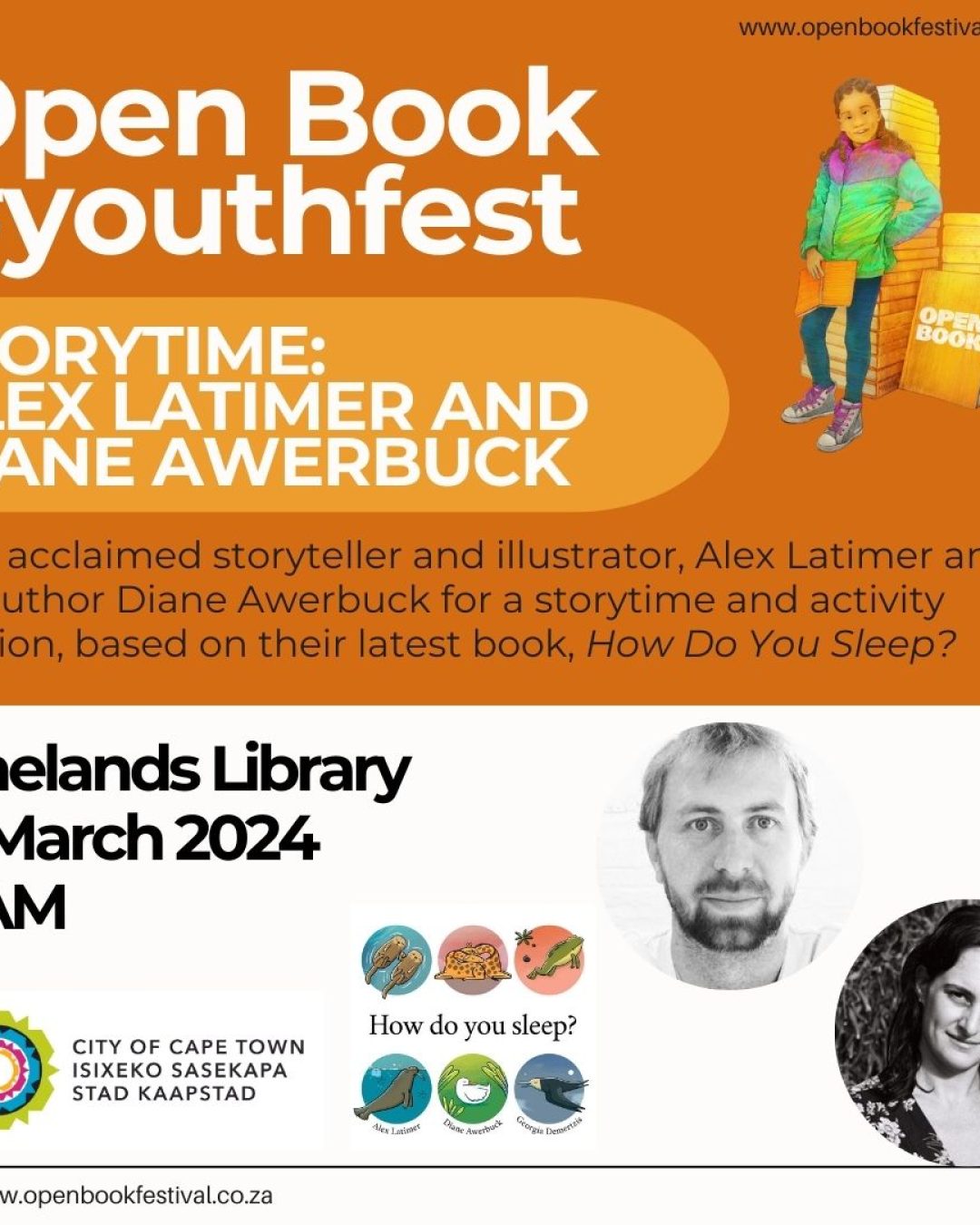 Alex Latimer Diane Awerbuck Pinelands Storytime