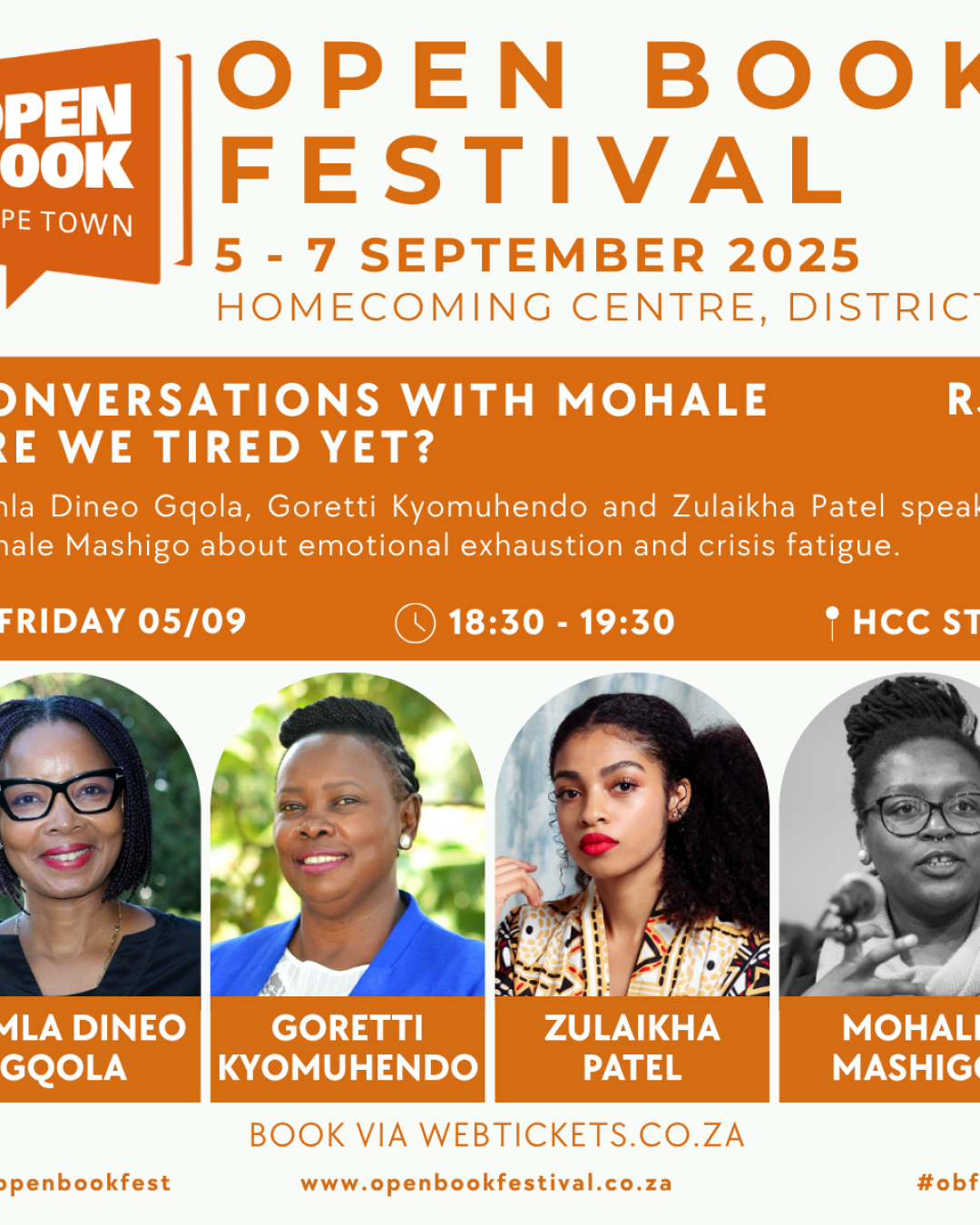 Conversations with Mohale Are We Tired Yet