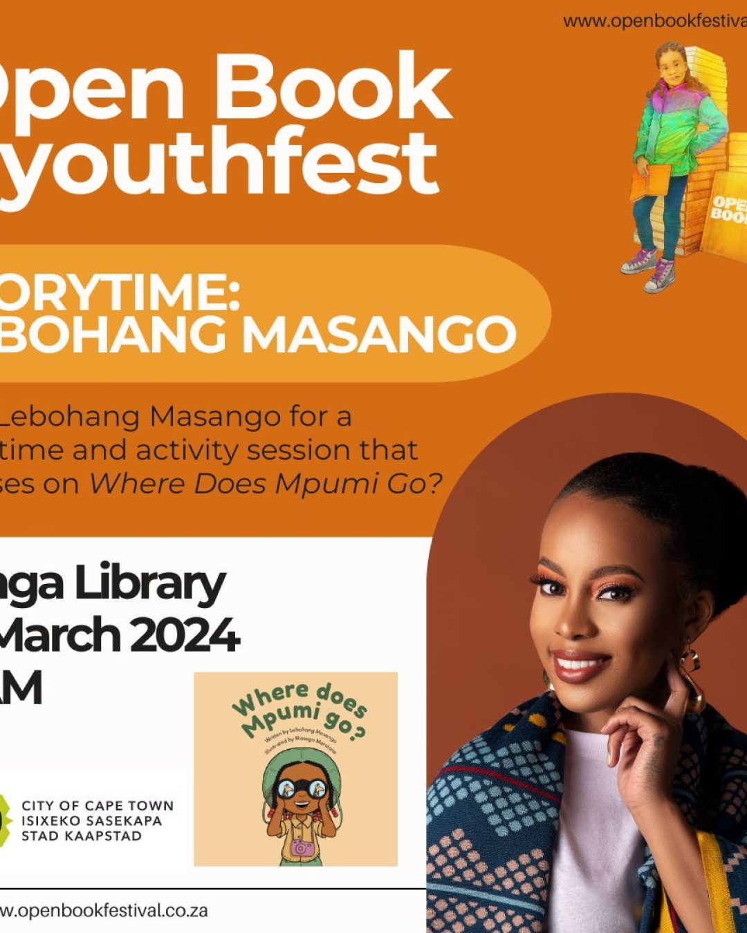 Lebohang Masango Pinelands Storytime