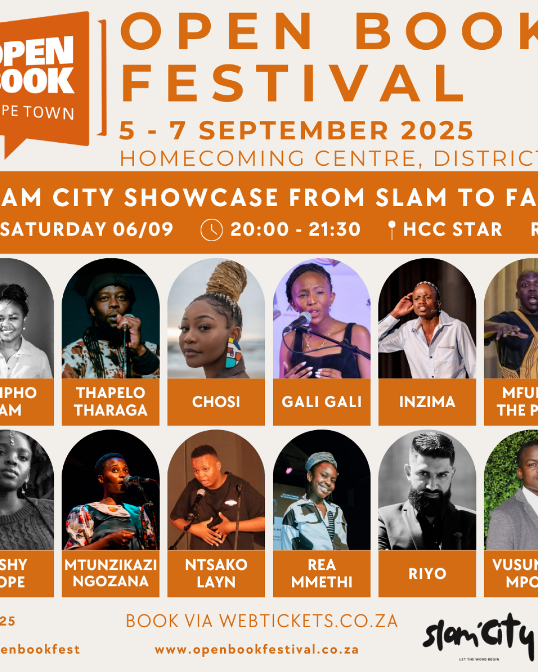 Slam City Showcase From slam to fam 2