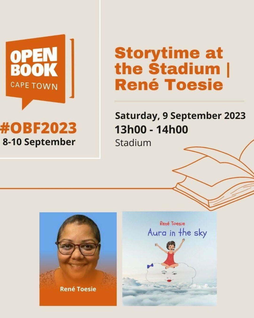 Storytime at the Stadium Rene Toesie