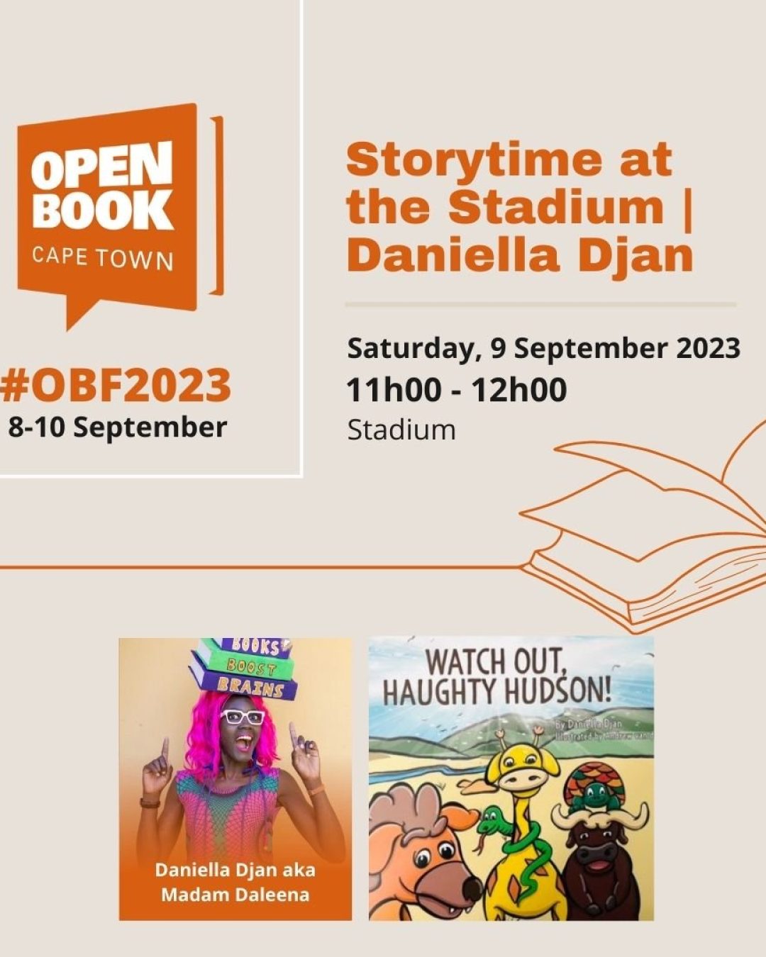 Storytime at the Stadium _ Daniella Djan