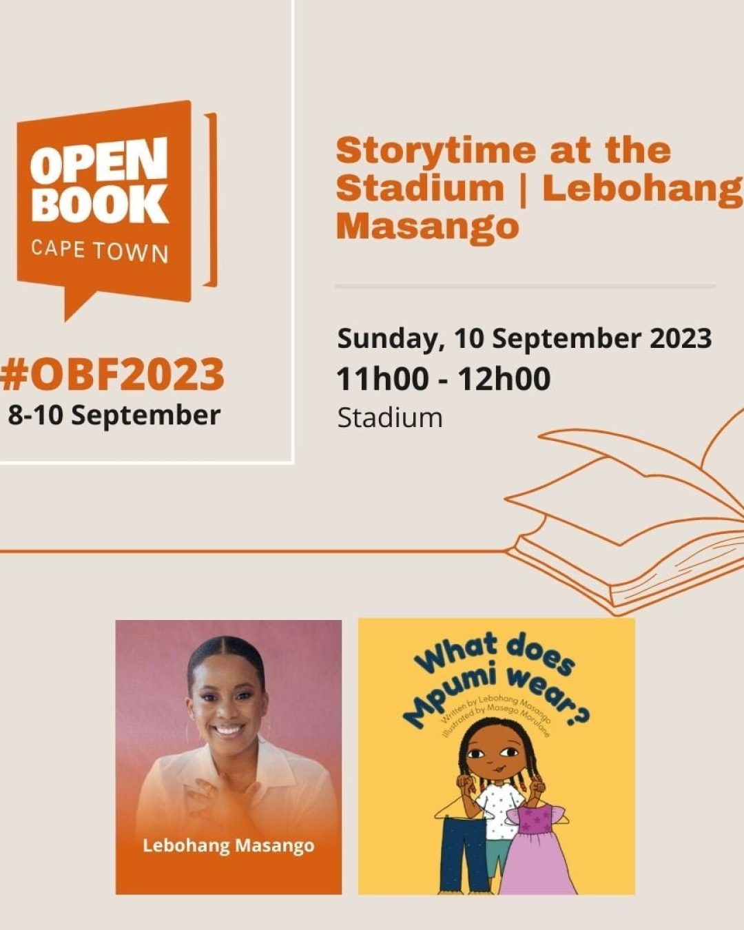 Storytime at the Stadium _ Lebohang Masango