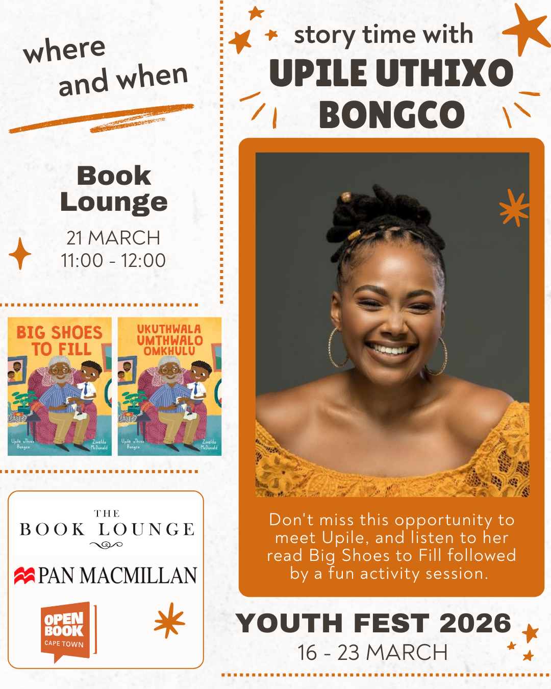 Upile Uthixo Bongco - Book Lounge