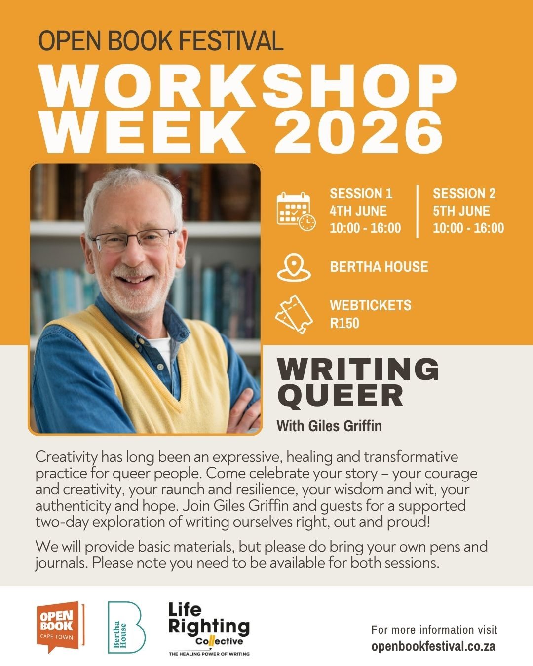 Writing Queer - Giles Griffin